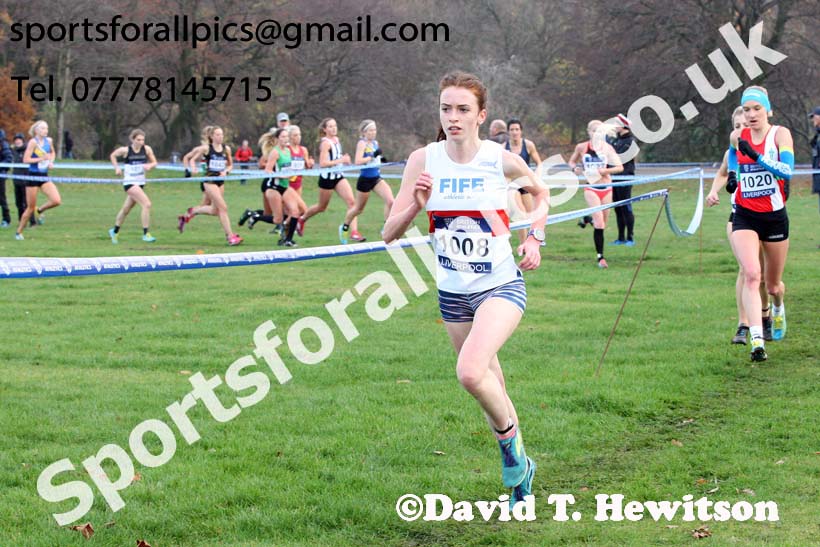 Senior womens British Athletics Liverpool Cross Challenge, Sefton Park, Liverpool. Photo:  David T. Hewitson/Sports for All Pics
